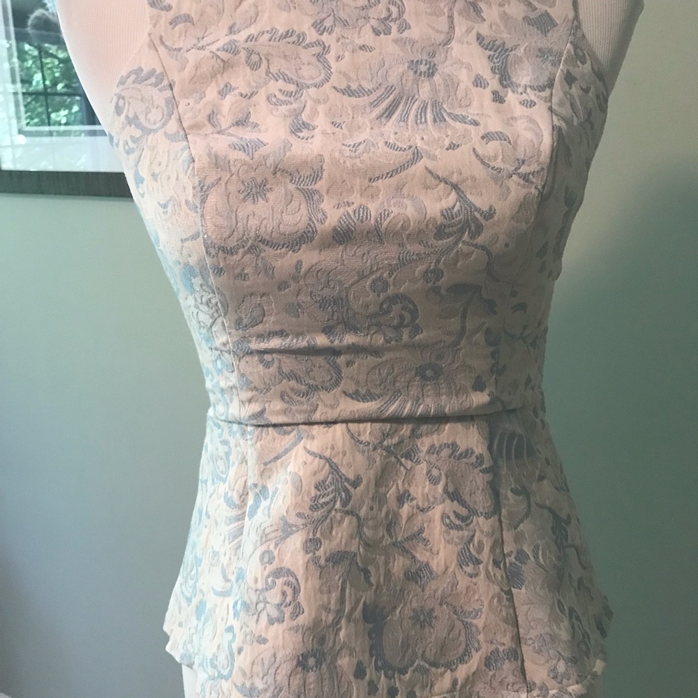 Size small peplum top